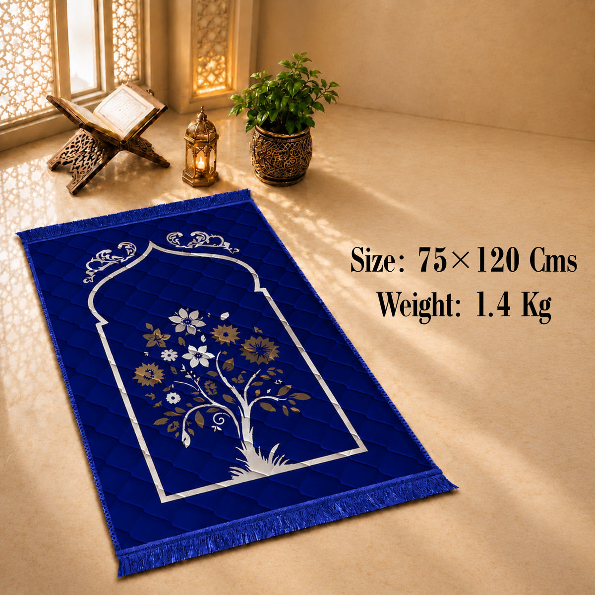 Soft & Comfortable & Folding Prayer Mat